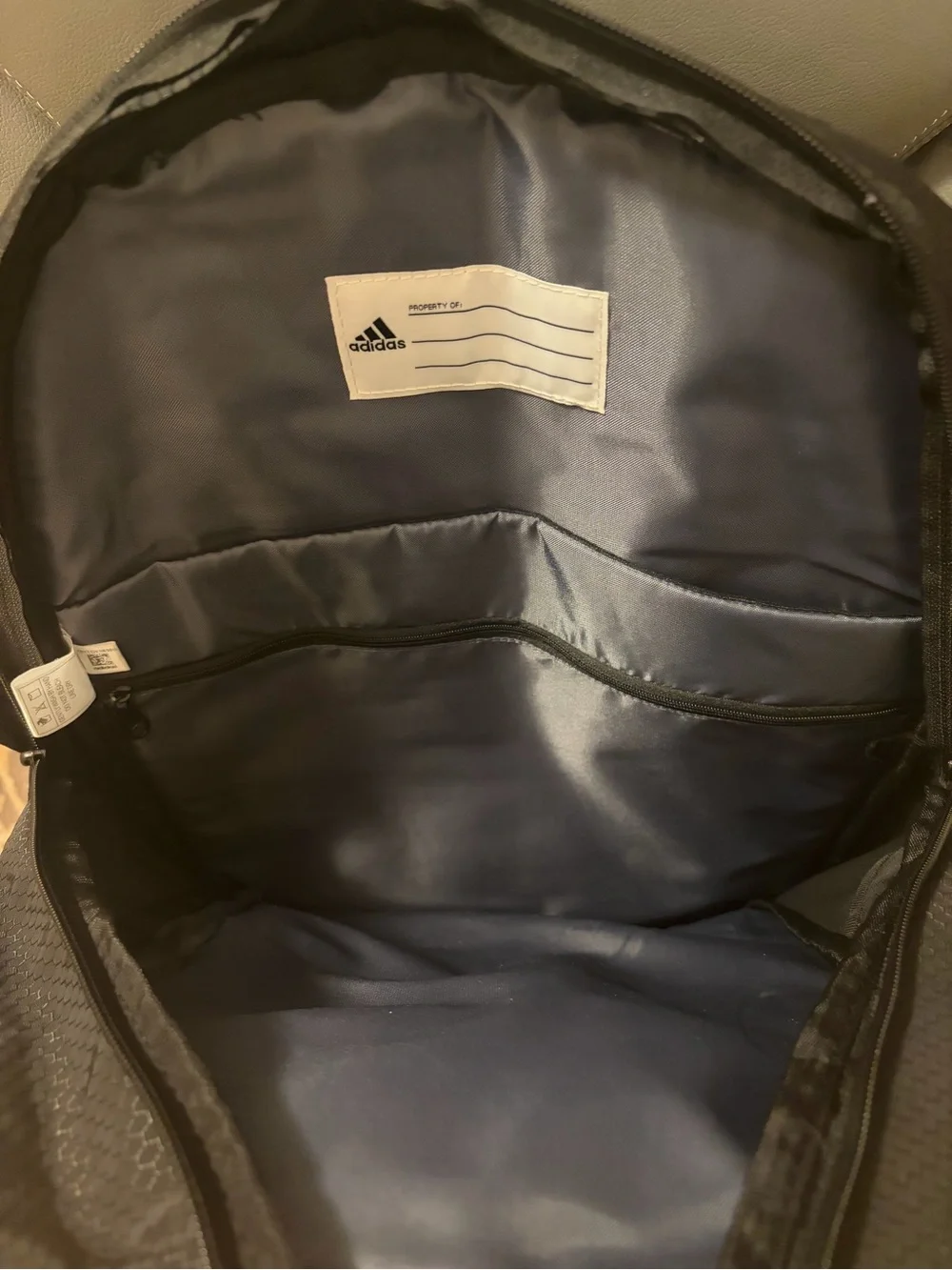 adidas Black Men's Tech Backpack with Reflective Accents